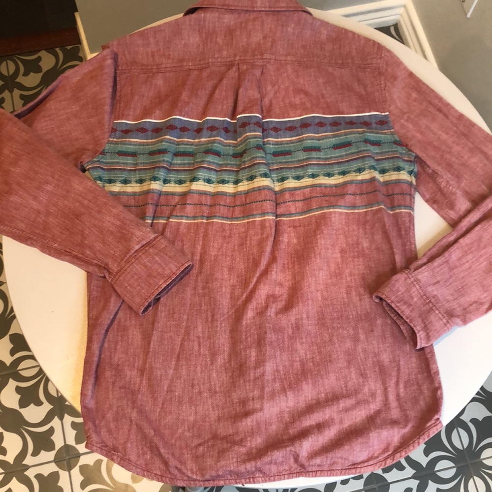 Vans Patterned Button Down Shirt - image 3